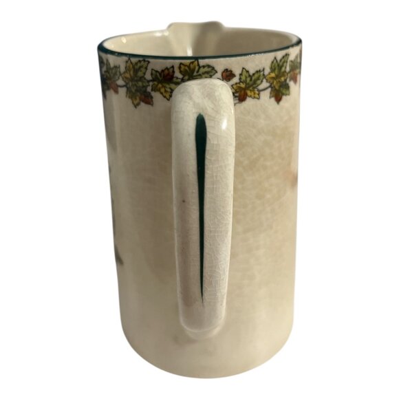 Vintage Beardmore & Co Sutherland Art Ware Dominion of Canada Pitcher Hand Paint - Picture 3 of 6